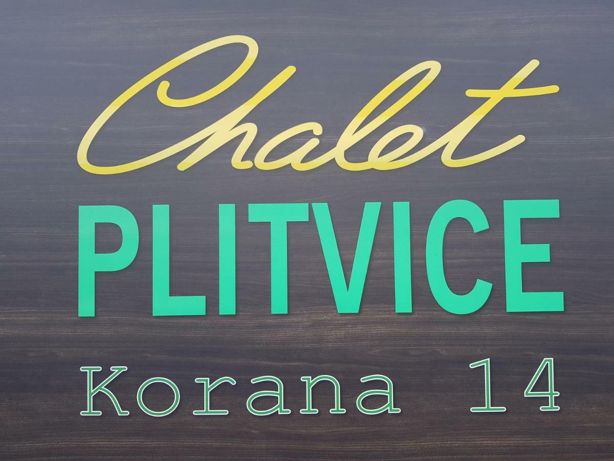 Plitvice Chalet Villa Korana Buitenkant foto